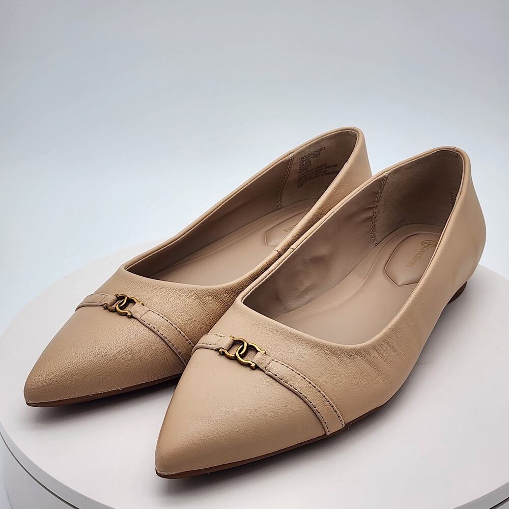 NEW - Giani Bernini Bentlley Women’s Ginger Pointed Toe Flats Slip On Size 9 - Picture 5 of 10